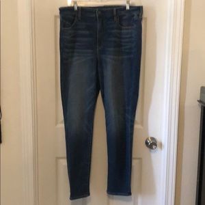 American eagle super high rise jegging size 16R